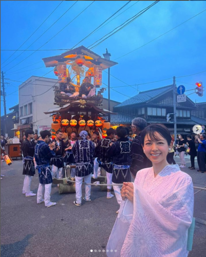 松本莉緒　移住先は新潟のどこ？旦那の出身地は村上市？　村上大祭